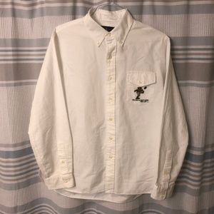 polo bear button down shirt